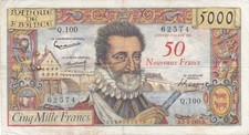 5000 henri surchargé d'occasion  Montélimar
