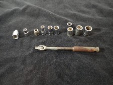 williams nm-42, unidade de soquete 1/4" com 9 soquetes, 1 adaptador comprar usado  Enviando para Brazil