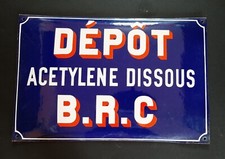 Ancienne plaque émaillée d'occasion  Rumilly
