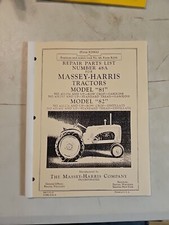 Repair parts list for sale  Mount Holly Springs