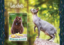 Cats stamps niger for sale  TRURO