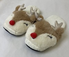 Novelty reindeer slippers for sale  ST. HELENS