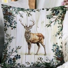 Beautiful stag cushion for sale  CHEPSTOW