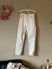 White sandro jeans for sale  EDINBURGH