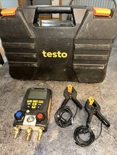 Testo 550 AC kit medidor coletor digital braçadeiras medidor de refrigeração, estojo sem mangueira comprar usado  Enviando para Brazil