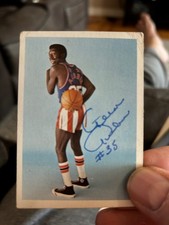 72 Fleer Harlem Globetrotter Gansos Ausbie Cartão Assinado BB Palmed Back comprar usado  Enviando para Brazil