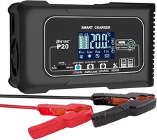 Carregador de bateria inteligente 20 ampères, lítio, LiFePO4, chumbo-ácido (AGM/Gel/SLA..) bateria de carro comprar usado  Enviando para Brazil