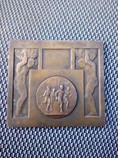 Médaille bronze signée d'occasion  Plombières-lès-Dijon