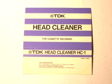 Tdk head cleaner usato  Cirie