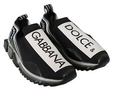 Tênis Dolce & Gabbana Preto Branco SORRENTO Esporte Elástico EU39/US6 comprar usado  Enviando para Brazil