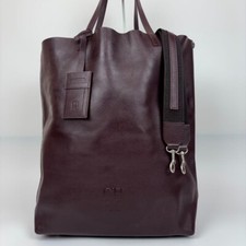 Bolsa tote de ombro Carolina Herrera bolsa de couro em Bordeaux USADA bom estado comprar usado  Enviando para Brazil