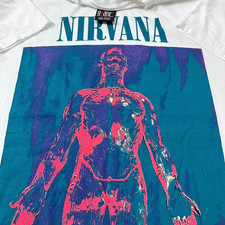 Camiseta Nirvana Sliver Vintage 1993 Band Tour Anos 90 Tamanho G Ponto Único REIMPRESSÃO comprar usado Camiseta Nirvana Sliver Vintage 1993 Band Tour Anos 90 Tamanho G Ponto Único REIMPRESSÃO comprar usado  Enviando para Brazil