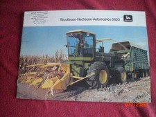 Brochure publicitaire ensileus d'occasion  Aubigny-en-Artois