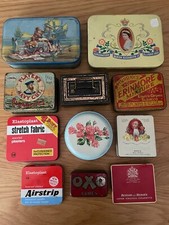 11collectable vintage tins for sale  SANDY