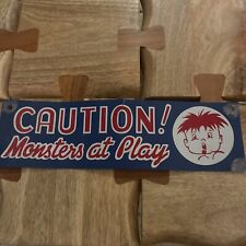 Vintage caution monsters for sale  Millington