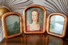 Vintage wooden trifold for sale  Pacific