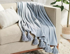 Pearl blue throw for sale  Dexter