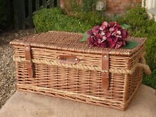 Wicker basket hamper for sale  BRIDGNORTH