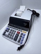  Calculadora de impressão eletrônica Sharp EL-2630PIII máquina de adição testada + funcionando comprar usado  Enviando para Brazil