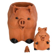 Terracotta handmade pig for sale  Palmetto