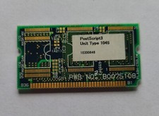 Moduł programu Ricoh PRT/SCN:DIMM Typ 1045 B0075108 G5775117F Adobe PostScript3 na sprzedaż  PL