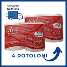 4 Rotoloni di CARTA 2000 STRAPPI Bobine Rotolo ASCIUGATUTTO  in pura cellulosa na sprzedaż  Wysyłka do Poland