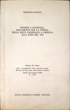 Potere giustizia documenti usato Potere giustizia documenti usato  Genova