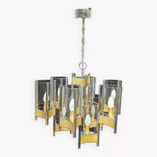 Lustre vintage chrome d'occasion  Châteaubriant
