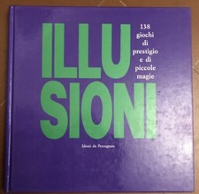 Libro illusioni giochi usato  Arezzo