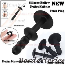 Tubo oco de silicone sonoro olho vara peni plugue dilatador urinário inserção  comprar usado Tubo oco de silicone sonoro olho vara peni plugue dilatador urinário inserção  comprar usado  Enviando para Brazil