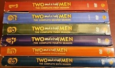 Two and a Half Men, Seasons 1-6 DVD Set  Charlie Sheen, Jon Cryer FREE SHIPPING! comprar usado  Enviando para Brazil