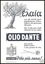 Pubblicita 1953 olio usato  Biella
