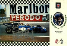 Jackie stewart signed for sale  UK