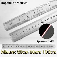 Righello acciaio inox usato  Monza