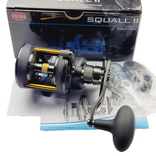 Carretel de surf Penn SQLII12SD Squall II Star Drag 12 distâncias fundição novo em caixa aberta comprar usado  Enviando para Brazil