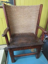 Antique straw back for sale  SHETLAND
