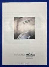 Original studer revox for sale  Port Charlotte