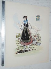 Planche chromo 1955 d'occasion  Gannat