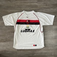 Camiseta masculina vintage Nike Flamengo extra grande 2002-2003 futebol Brasil Away comprar usado  Enviando para Brazil