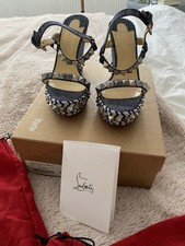 Christian louboutin wedges for sale  LONDON