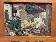 Gobelin stickbild holzrahmen gebraucht kaufen  Stromberg