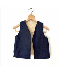 Vintage vest blue for sale  Yellowstone National Park