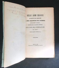 Delle armi missive usato  Italia