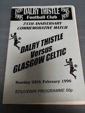 Dalry thistle celtic for sale  GALASHIELS
