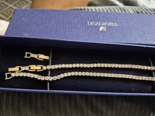 Swarovski gold tone for sale  LONDON