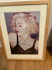 Madonna autographed color for sale  Los Angeles