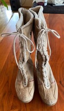 Winterstiefel beige braun gebraucht kaufen  Schramberg
