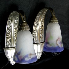 Paire appliques art d'occasion  Pertuis