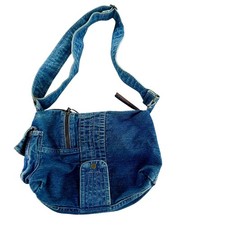 Bolsa casual vintage jeans corpo cruzado comprar usado  Enviando para Brazil