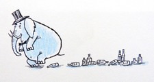 Dessin original barberousse d'occasion  Paris IX